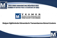 Stajyer Eğitiminde Dönemlerin Tamamlanma Süresi Uzatımı