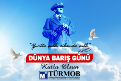 1 Eylül Dünya Barış Günü Kutlu Olsun