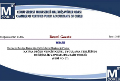 Katma Değer Vergisi Genel Uygulama Tebliğinde Değişiklik Yapilmasina Dair Tebliğ (Seri No: 37)