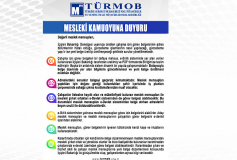 Mesleki Kamuoyuna Duyuru...!