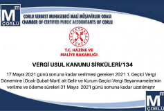 Vergi Usul Kanunu Sirküleri/134