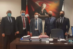 Yönetim Kurulumuz Çorlu Sosyal Güvenlik Kurumu Müdürü Sn Sedat Çelik 'i Makamında Ziyaret Etmiştir 