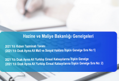 Hazine Ve Maliye Bakanlığı Genelgeleri