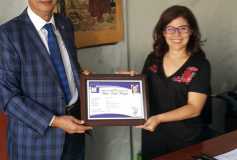 Büro Adres Değişikliğinde Bulunan Smmm Ferahnaz Seval Özel'e Yönetim Kurulumuz Büro Ziyareti Gerçekleştirmiştir. Yeni Bürosunun Hayirlara Vesile Olmasini Diler, Çalişmalarinda Başarilar Dileriz.