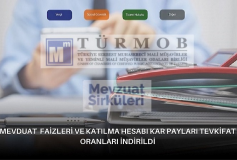 Mevduat Faizleri Ve Katılma Hesabı Kar Payları Tevkifat Oranları İndirildi